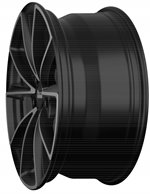 Felgi aluminiowe MAM MAM A5 Matt Black Front Polish