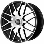 Felgi aluminiowe MAM MAM GT1 Black Front Polish