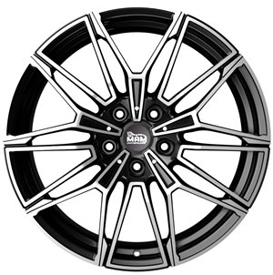 Felgi aluminiowe MAM MAM B3 Black Front Polish