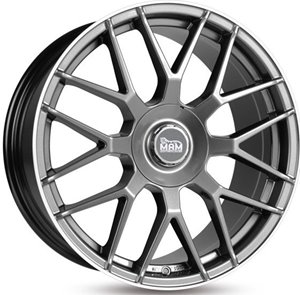 Felgi aluminiowe MAM MAM GT1 Palladium Lip Polish