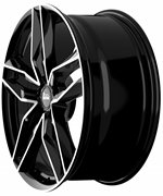 Felgi aluminiowe MAM MAM RS3 Black Front Polish