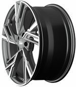 Felgi aluminiowe MAM MAM RS5 Palladium Front Polish