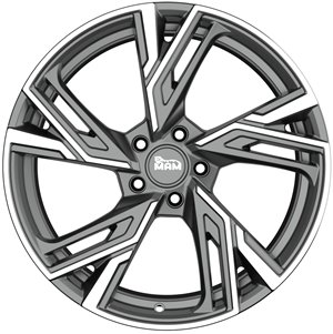 Felgi aluminiowe MAM MAM RS5 Palladium Front Polish