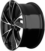 Felgi aluminiowe MAM MAM RS6 Black Front Polish