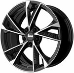 Felgi aluminiowe MAM MAM RS6 Black Front Polish