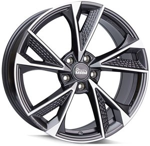 Felgi aluminiowe MAM MAM RS6 Palladium Front Polish