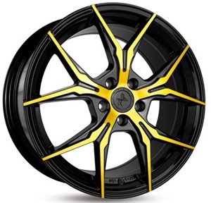 Felgi aluminiowe Keskin Keskin KT19 Black Front Gold
