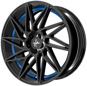 Keskin KT20 Black Painted Blue Inside