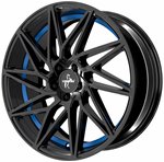 Felgi aluminiowe Keskin Keskin KT20 Black Painted Blue Inside
