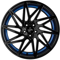 Felgi aluminiowe Keskin Keskin KT20 Black Painted Blue Inside