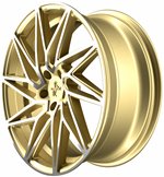 Felgi aluminiowe Keskin Keskin KT20 Gold Front Polish