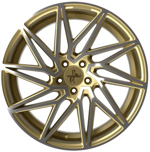 Felgi aluminiowe Keskin Keskin KT20 Gold Front Polish