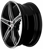 Felgi aluminiowe MAM MAM OX-18 Black Front Polish
