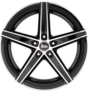 Felgi aluminiowe MAM MAM OX-18 Black Front Polish