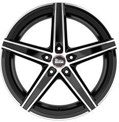 Felgi aluminiowe MAM MAM OX-18 Black Front Polish