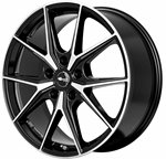 Felgi aluminiowe Brock Brock B40 Schwarz Glanz Voll-Poliert [SGVP]