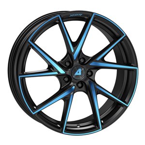 Alutec ADX.01 racing-black front polished blue