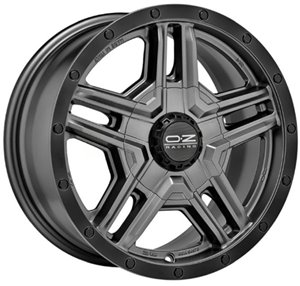 Felgi aluminiowe OZ OZ Rally Adventure Matt Graphite Black Lip
