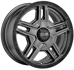 Felgi aluminiowe OZ OZ Rally Adventure Matt Graphite Black Lip