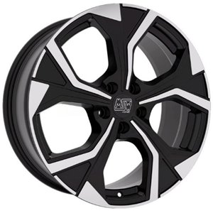 Felgi aluminiowe MSW MSW 43 Gloss Black Full Polished