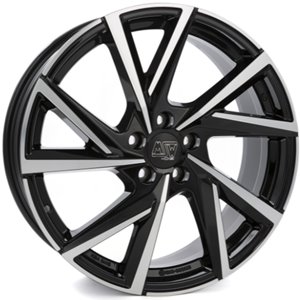 Felgi aluminiowe MSW MSW 80 5H Gloss Black Full Polished
