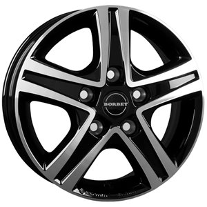Borbet CWD Black Polished Glossy