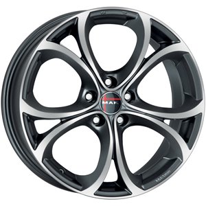 Mak Lario Gun Metallic Mirror