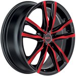 Mak Milano Black And Red