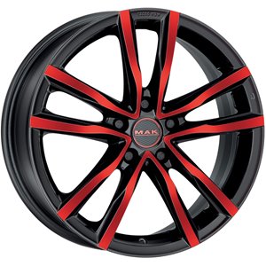 Mak Milano Black And Red