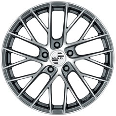 Mak Mak Monaco Gun Metallic Mirror