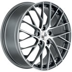 Mak Monaco-D Gun Metallic Mirror