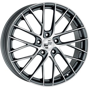 Mak Monaco-D Gun Metallic Mirror