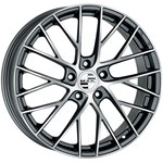 Mak Mak Monaco-D Gun Metallic Mirror
