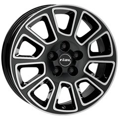felgi aluminiowe Rial Rial Transporter 2 5H diamond-black front polished