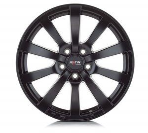 Platin P 58 Matt Black