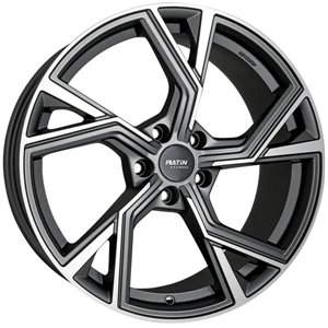 Platin P 100 Matt Anthracite Polished