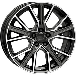 2DRV 2DRV WH34 DGMP+ Dark Gunmetal Hochglanzpoliert