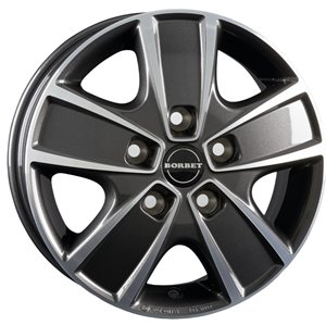 Borbet Borbet CWG Mistral Anthracite Polished