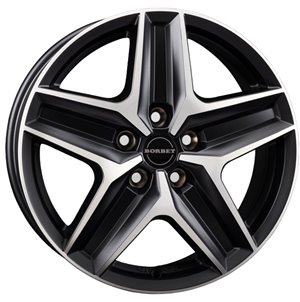 Borbet Borbet CWZ Black Polished Matt