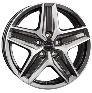 Borbet Borbet CWZ Mistral Anthracite Polished Glossy