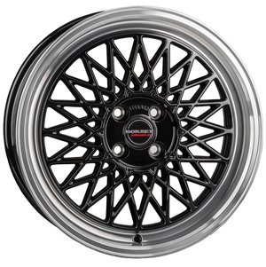 Borbet Borbet B 4H Black Rim Polished