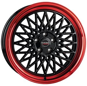 Borbet Borbet B Black Rim Red