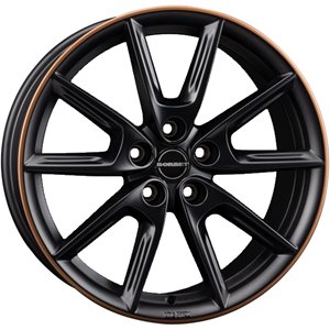 Borbet Borbet LX Black Matt Rim Copper