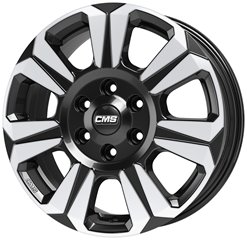 Felgi aluminiowe CMS CMS C31 Heavy Duty Diamond Black Gloss