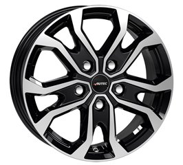 Felgi aluminiowe Autec Autec TYPE KS - KISO BLACK POLISHED