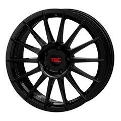 Felgi aluminiowe TEC Speedwheels Tec AS2 Black Glossy