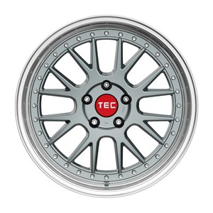 TEC Speedwheels GT Evo Titanium Gloss Lip Polished