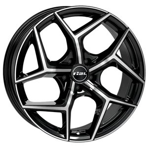 felgi aluminiowe Rial Rial Salento diamond-black front polished