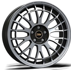 Felgi aluminiowe Etabeta Etabeta Unit Matt Black Lip + Face Full Polish