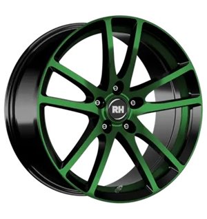 RH Alurad BO Flowforming Color Polished-Green